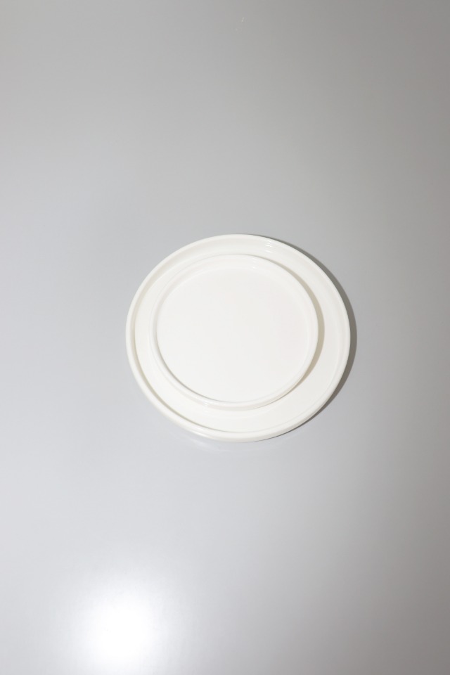 circle plate(white)