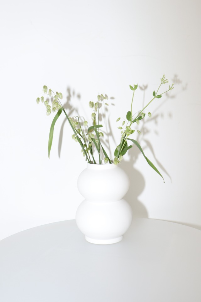jar vase(white)