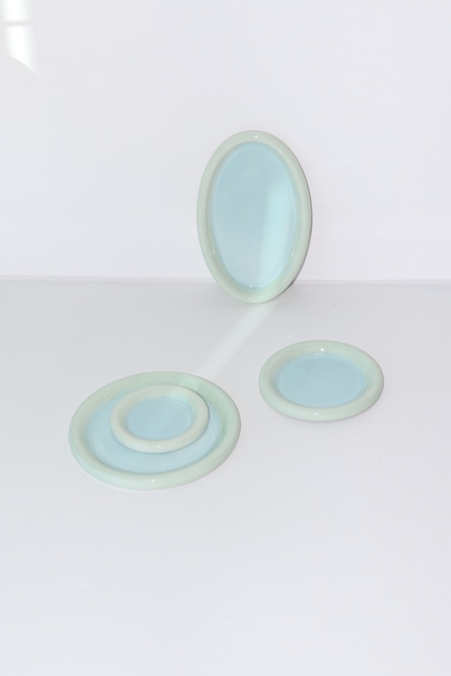 ring plate(mint/sky mint)