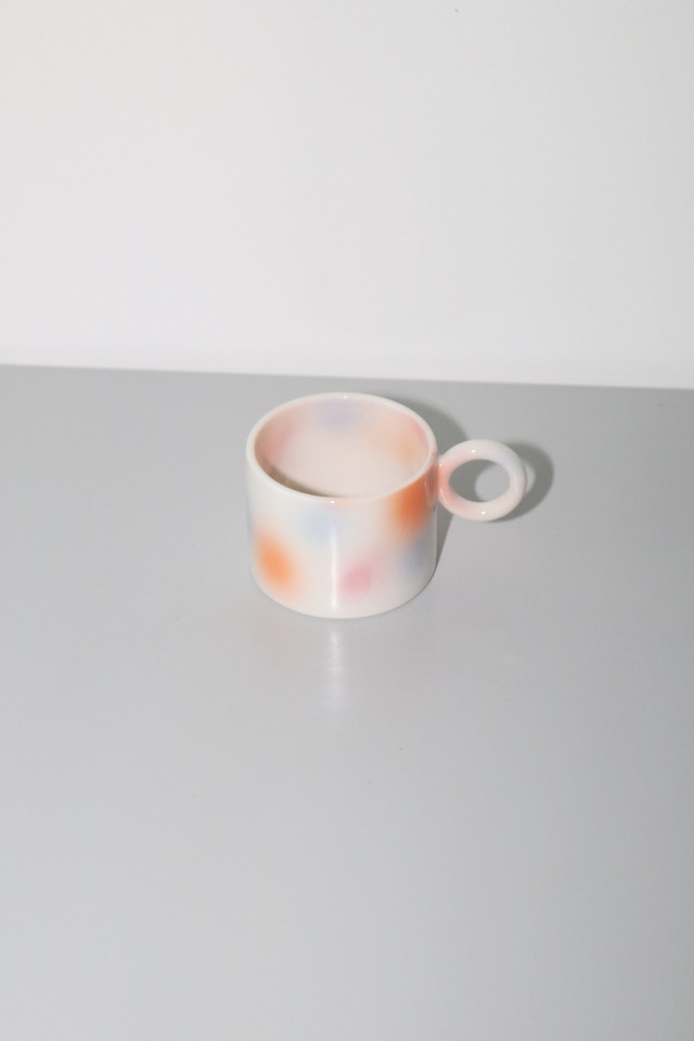 shy ring mug(pink/orange/sky)