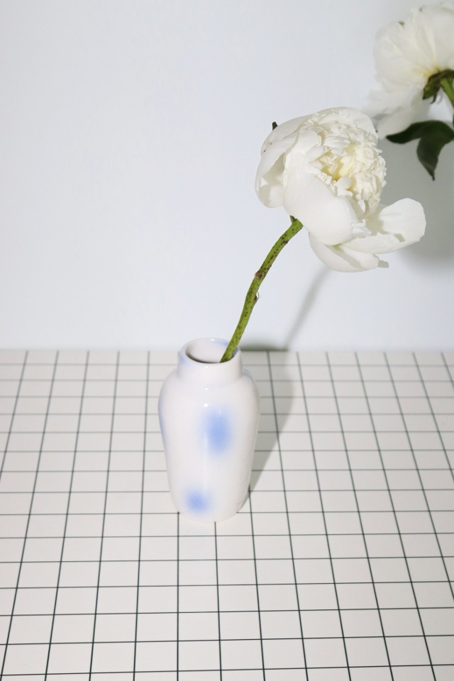 basic vase(blue spot)