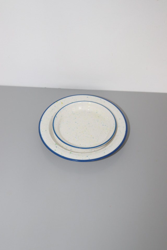 blue line plate