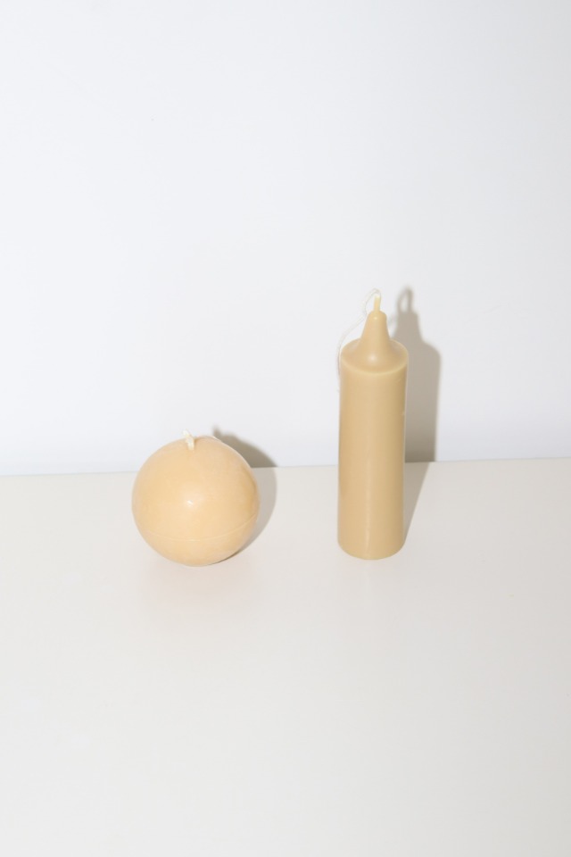 candle(golden-yellow)