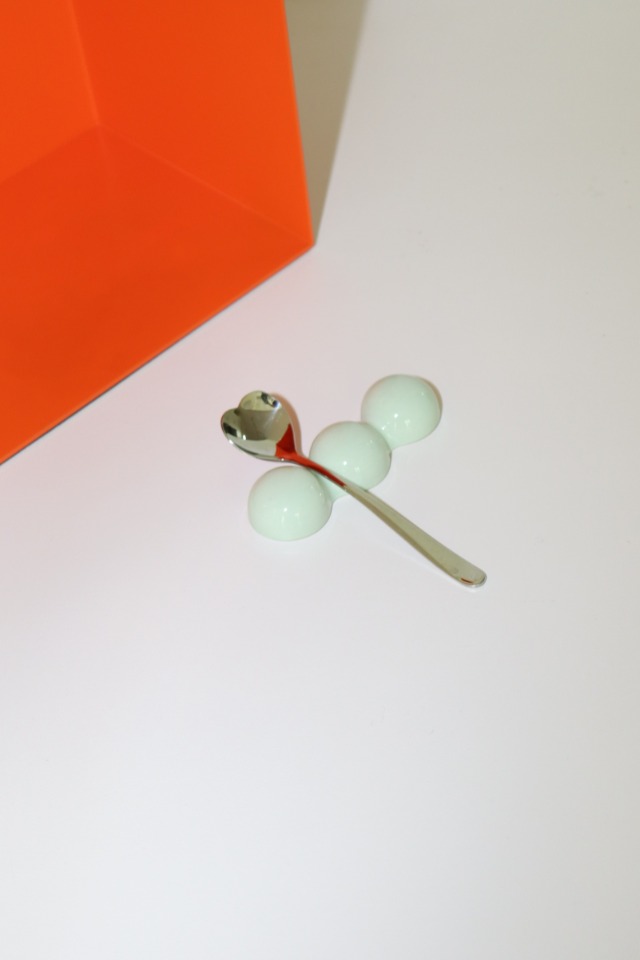 beads spoon holder(mint)