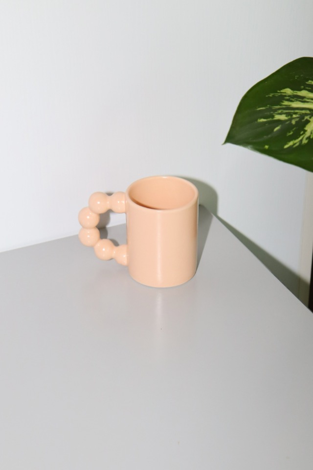 [NEW]beads arch mug(apricot)