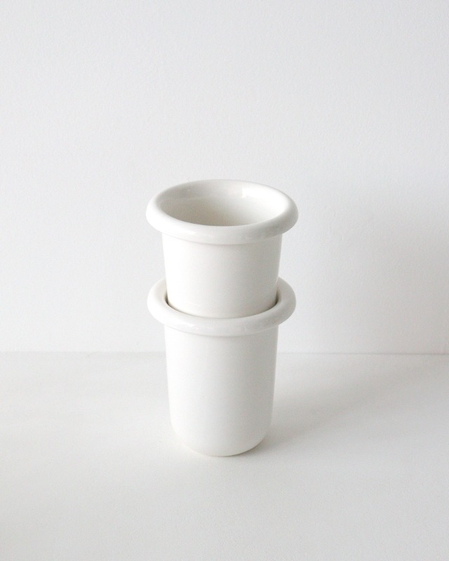 ring vase(white)
